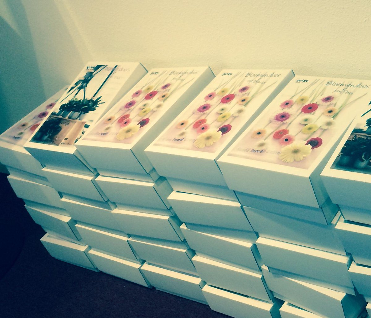sofievanveso's tweet photo. ze zijn er helemaal klaar voor... #bloemendoos #plantendoos #personalizedmail nu nog de #purl ... ready to go ^tm http://t.co/1Aoq8jqOm2