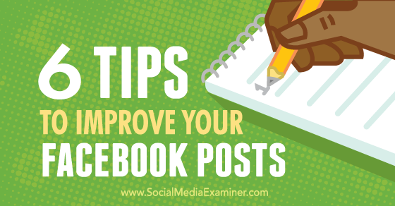 amythelight's tweet photo. 6 Tips to Improve Your Facebook Posts http://t.co/OXHtLrCJe6 #HowTo #brandhashtag http://t.co/NnGWpdgoI2