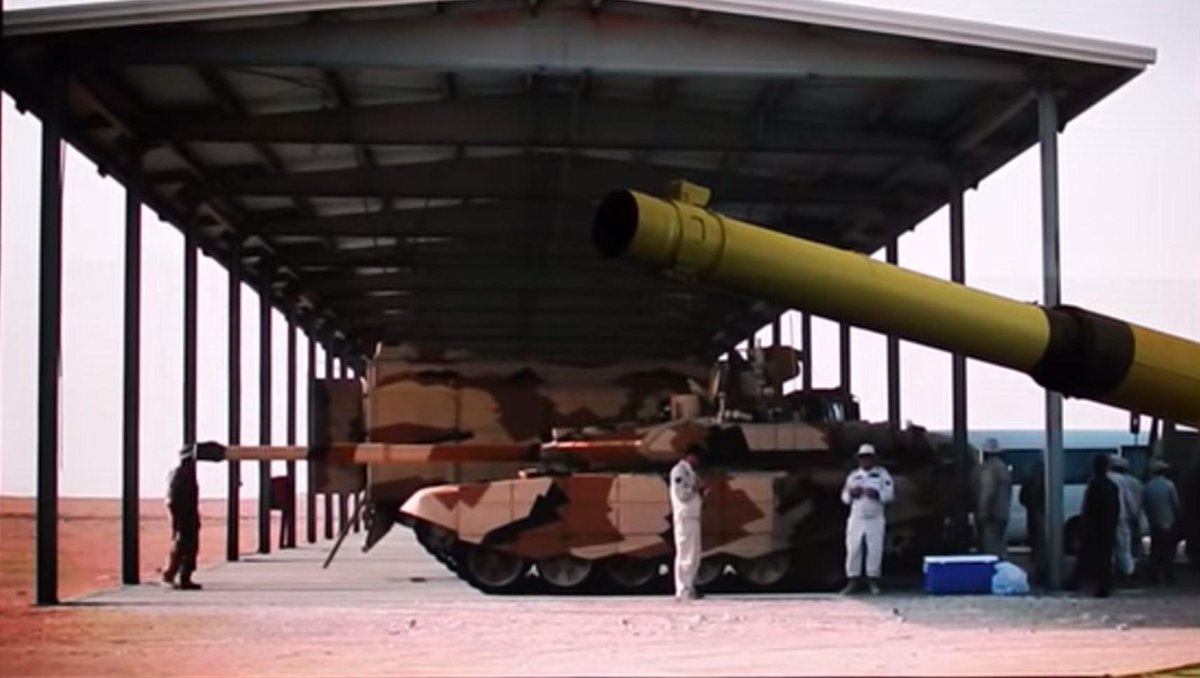 دبابه T-90 MS الروسية الحديثة تختبر في دولة عربية CPGOhbYXAAIgTDi