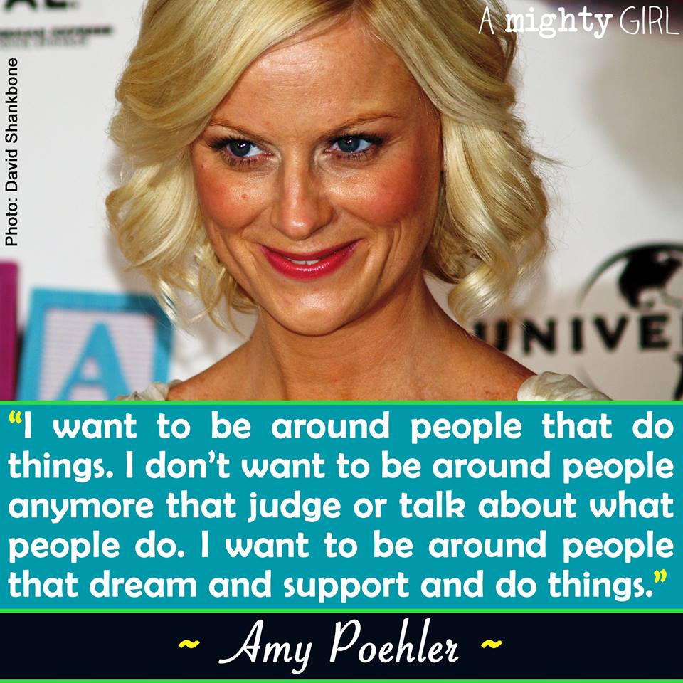 A Mighty Girl wishes Amy Poehler, actress+comedian, a very happy birthday! 