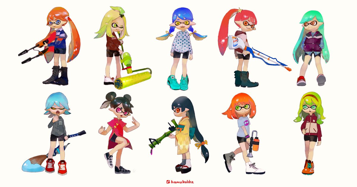 Tweet スプラトゥーンの話題の画像 イラスト 動画まとめ Twitter Splatoon Naver まとめ