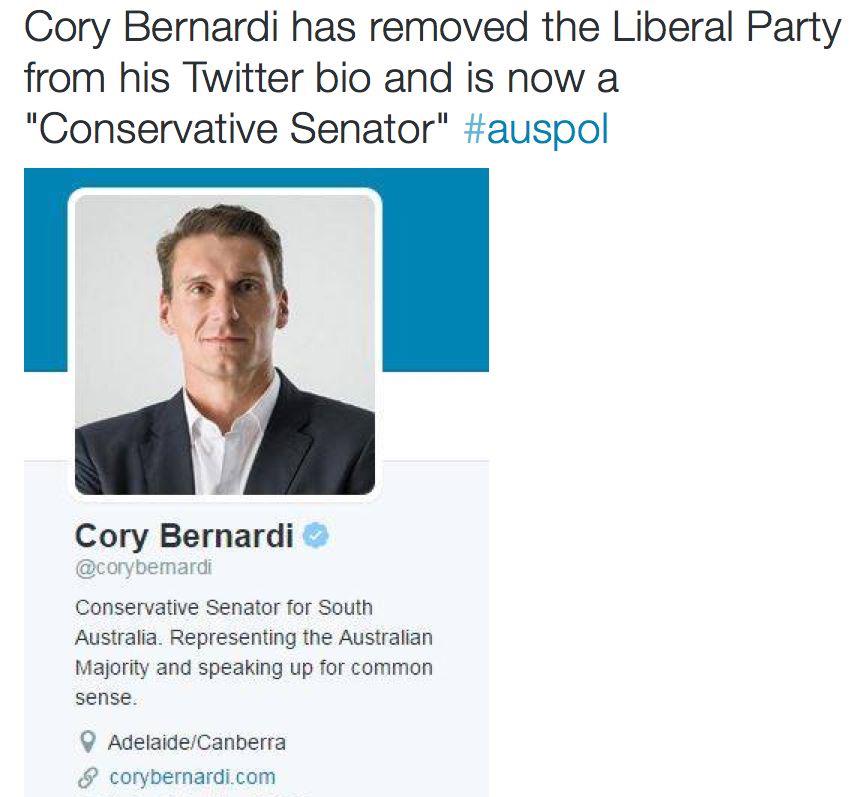 Jackthelad1947's tweet image. Meet the head of Australia&apos;s very own Tea Party. #Auspol #Libspill next a #LibSplit #CanningVotes