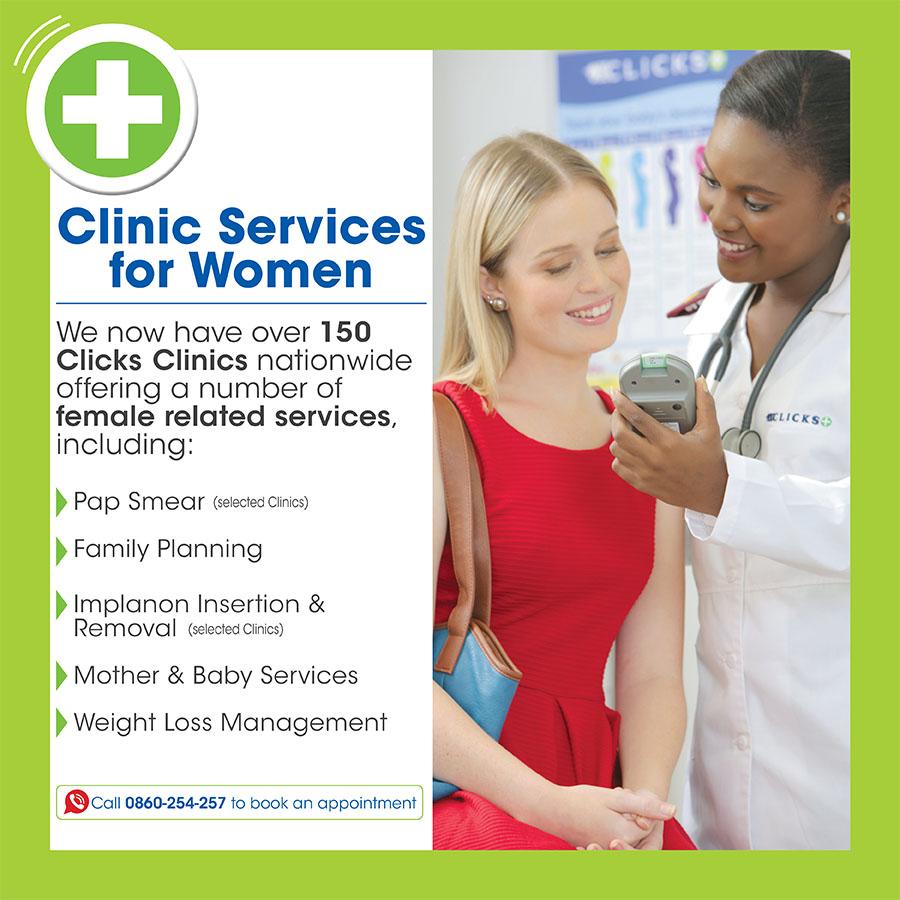 Clicks on Twitter "We now have over 150 Clicks Clinics nationwide