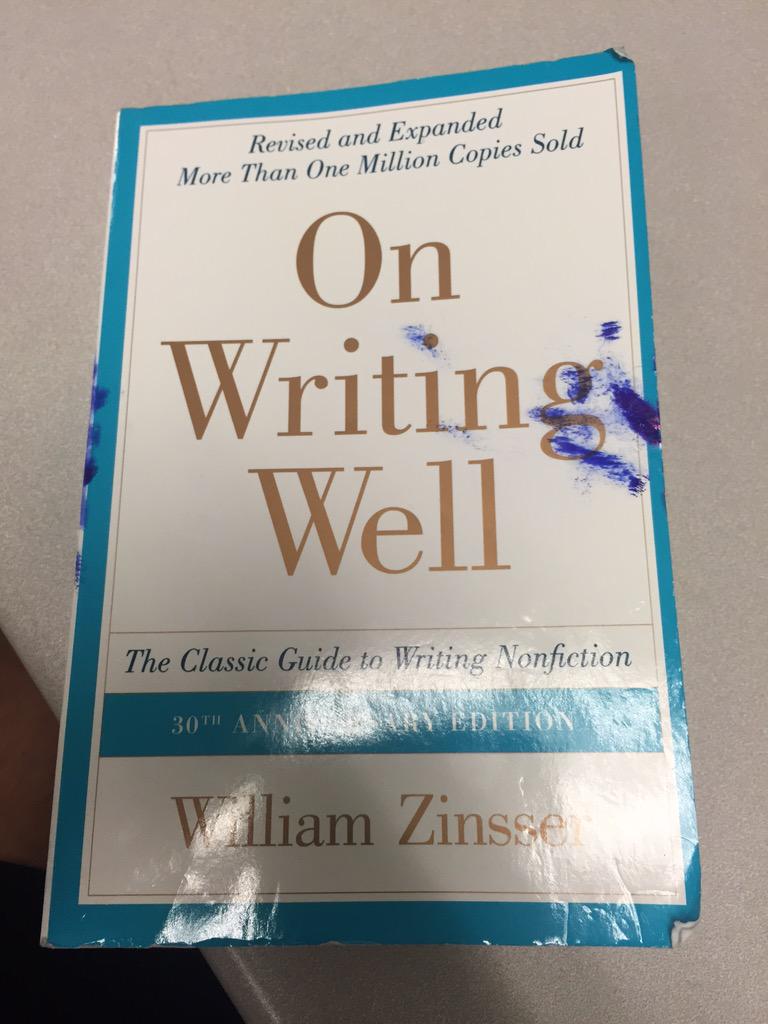CoachKevinCarr's tweet photo. This book as well as "Making A Literary Life" & "Bird By Bird" have been writing game changers for me. #penexplosion http://t.co/aSUl24Xtyt