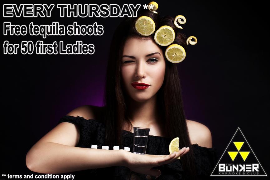 Tonight free shot of tequila's for 50 first ladies!! cc: <a href="/BdgParty_Club/">Bdg Party Club</a>
