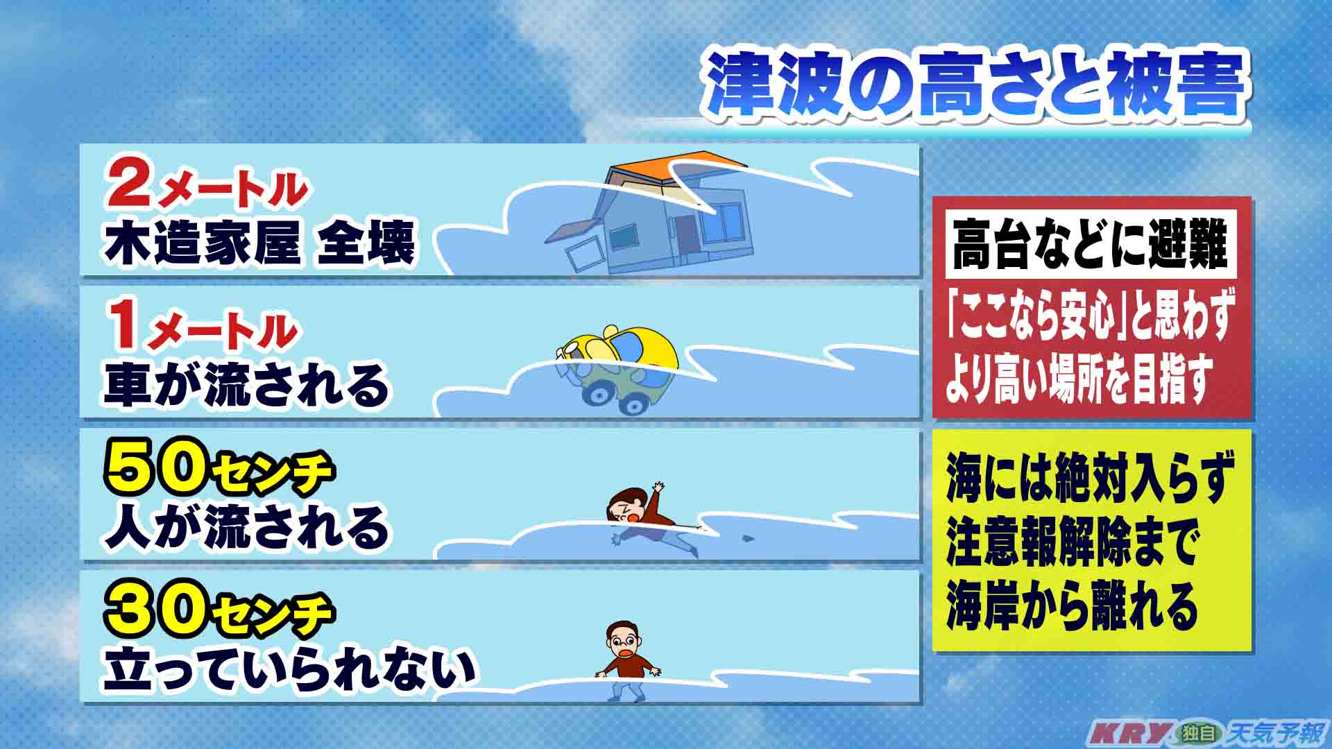 津波　流される 