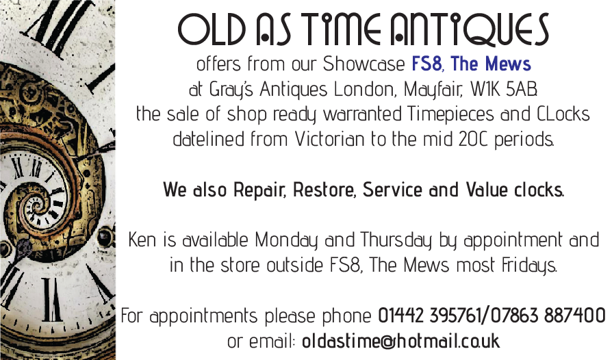OATAntiques's tweet photo. In #London see #SalePromo at FS8 The Mewes @GraysAntiques selling #Antique #Clocks #Watches, https://t.co/NPDJsNwfJE http://t.co/Igc63qa6cT