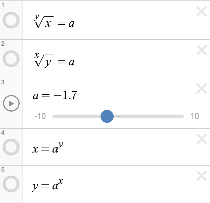 Desmos's tweet photo. .@Chrisbaldus04 Neat idea for an exploration about logs. Maybe Ss could try to understand other forms, too. http://t.co/gv95O52KV7