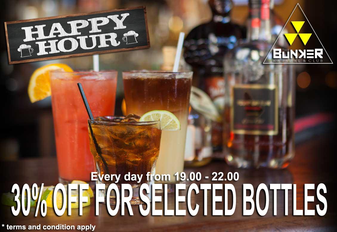 EVERY DAY is HAPPY HOUR at <a href="/TheBunkerBDG/">The Bunker BANDUNG</a> !! cc: <a href="/BdgParty_Club/">Bdg Party Club</a>
