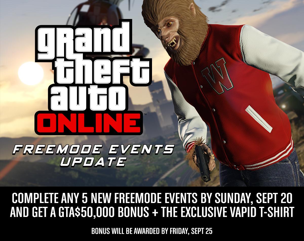 What are Freemode Events in GTA Online