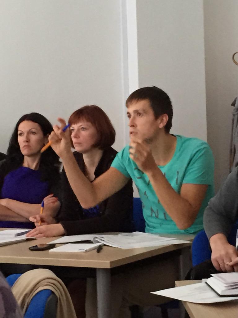 "Each child has interests&amp;abilities,the test reveals them"-training for consultants of MyCareer.org.ua #UNDP