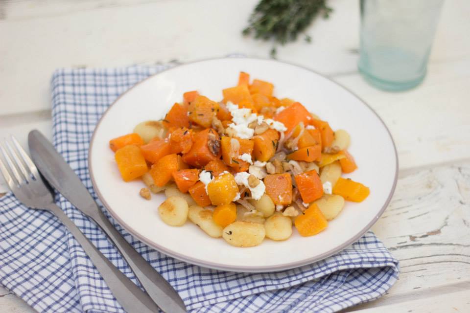1 voordeel aan de herfst, het pompoenseizoen is officieel geopend! Daarom dit heerlijke recept voor gnocchi met ...