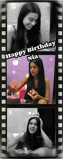 Happy Bday to d world\s most cutest, prettiest & lovely girl \"Nia Sharma\" :) 
Love u di <3 