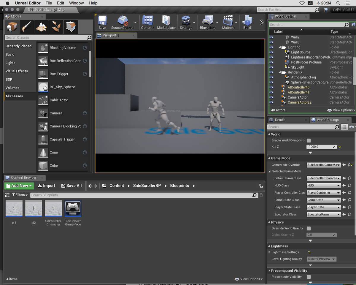 Yuuto Inashiro Ue4 2体同時にキャラクターを動かす Http T Co Mb6ojmqvyl Ue4 9 1でやってみた できた なるほどー Http T Co Dz24moukq5