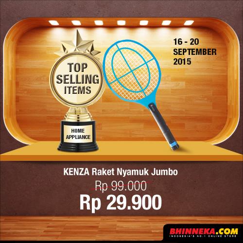 bhinneka's tweet photo. Basmi nyamuk dengan KENZA Raket Nyamuk Jumbo hanya 29.900. Buruan cek di http://t.co/tmIPk22UWy #TopSellingItems http://t.co/etXpqrokMR