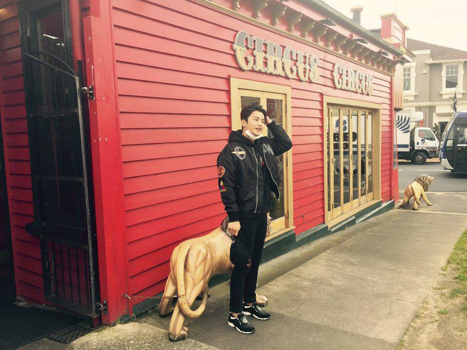 #서인국 in New Zealand! 뉴질랜드 무사도착 인증샷이 도착했습니다!^^