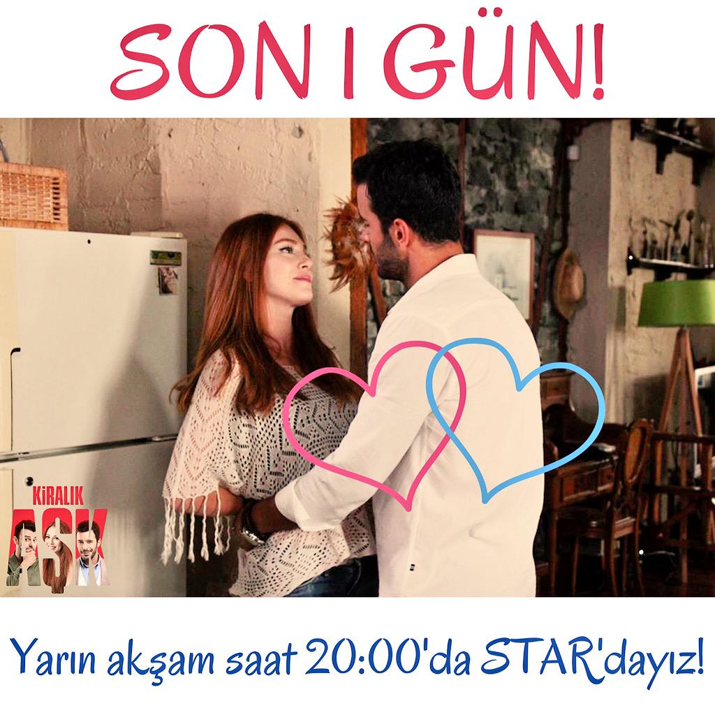 kiralikaskdizi's tweet photo. SON 1 GÜN!
#KiralıkAşk 14. ve Yepyeni Bölümüyle yarın akşam saat 20:00'da @startv'de! http://t.co/xov355hqHx http://t.co/xzJpjJEOeI