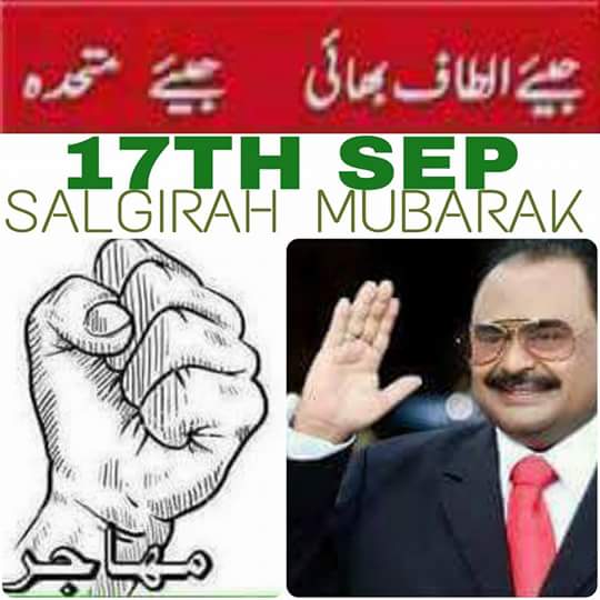 Happy Birthday to QeT Altaf Hussain Bhai 
May Allah blessed you with all the happiness in the world 