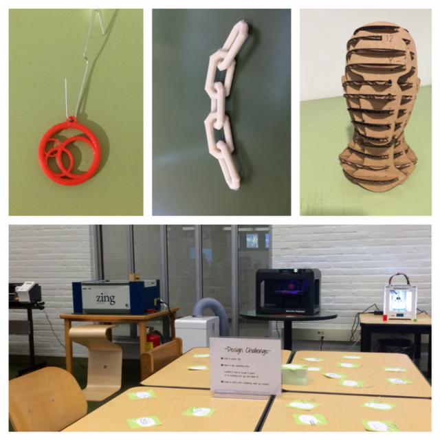 WatertownHSLib's tweet photo. We've been having fun with the new library Makerspace machines! Come by 4th period today to learn more and try it out http://t.co/ac2OGnF3WQ