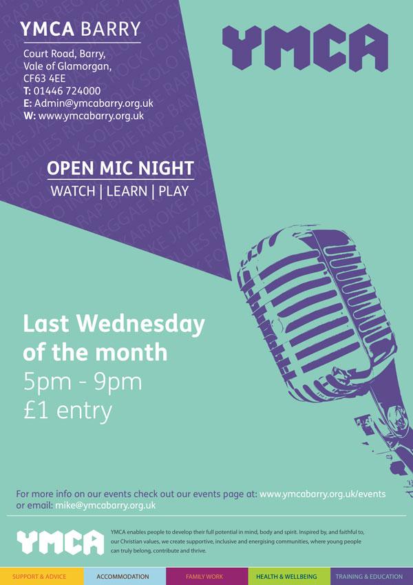 Open Mic Night (28/10) is a great place to play and listen to some great music and meet new people! #SwooshWednesday