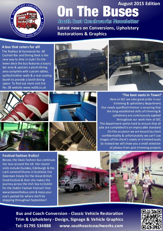 Latest news from <a href="/SECoachworks/">South East Coachworks</a> <a href="/SECSignworks/">SEC Signworks</a>