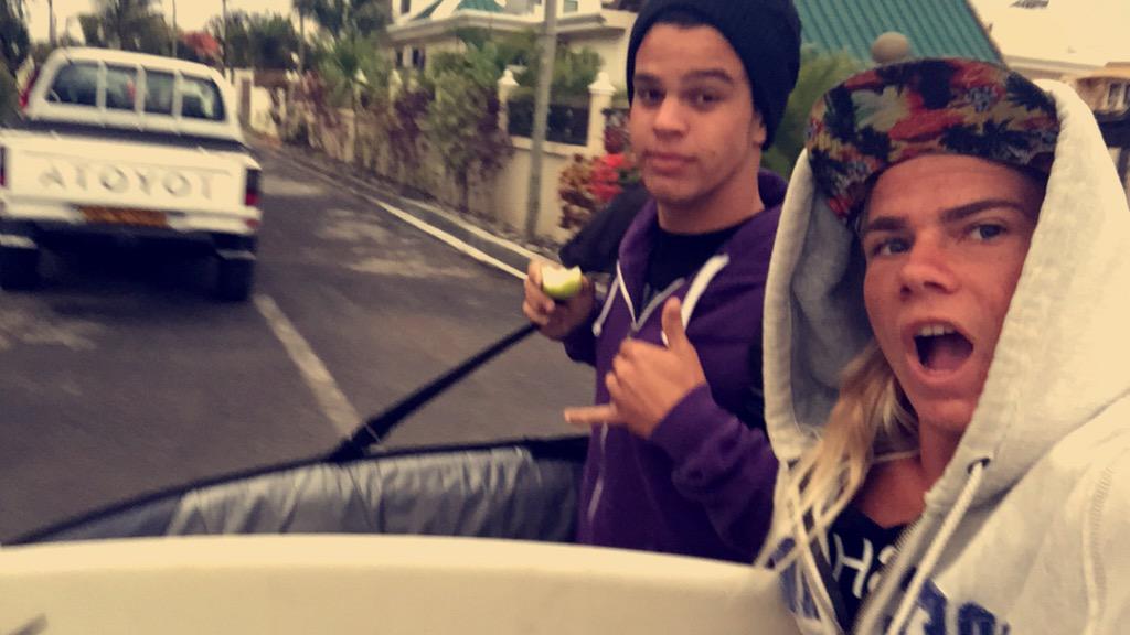 Had an epic day surfing yesterday with Adrien and Alex! ✌🏼️
#SurfedOut #Surf #Surfing