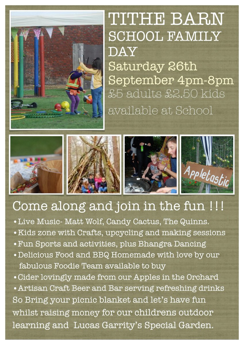 Damyon Garrity On Twitter Tithe Barn School Family Day Sat 26th