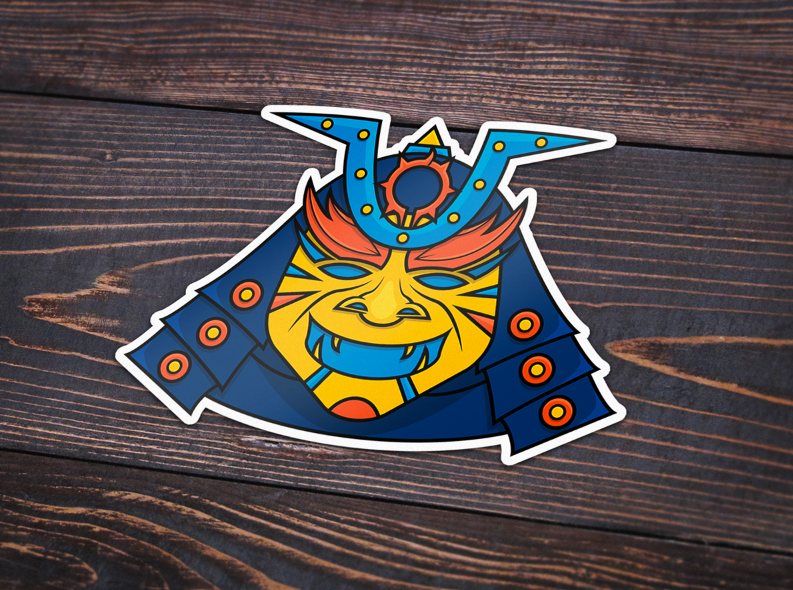 Kpapple23's tweet photo. Samurai Illustration/Sticker Design i made for @Darth_Empire 
Any Favs and RTs are appreciated.
@DarthCollection http://t.co/PLbJviyy7G