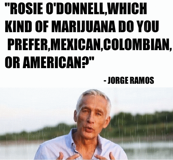 gmang's tweet photo. @calzonafan31 @Rosie,before U leave please answer Jorge's questions. #TheView #Weed #USMC #MSNBC #CNN #tmz #Trump2016 http://t.co/ITk7Vp4j4N