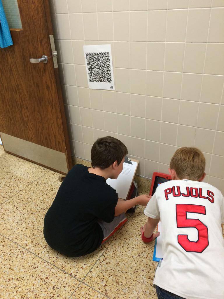 2020Smitty's tweet photo. QR code scavenger hunt for Constitution Day in 5 th grade http://t.co/lBHTgW3nW6