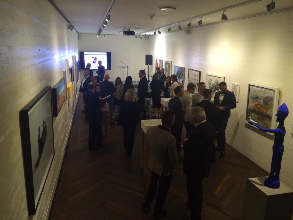 ArtAngelsSA's tweet photo. Our guests have started moving in to the Contemporary Art Gallery at @EllermanHouse http://t.co/9LdZrXRk5v