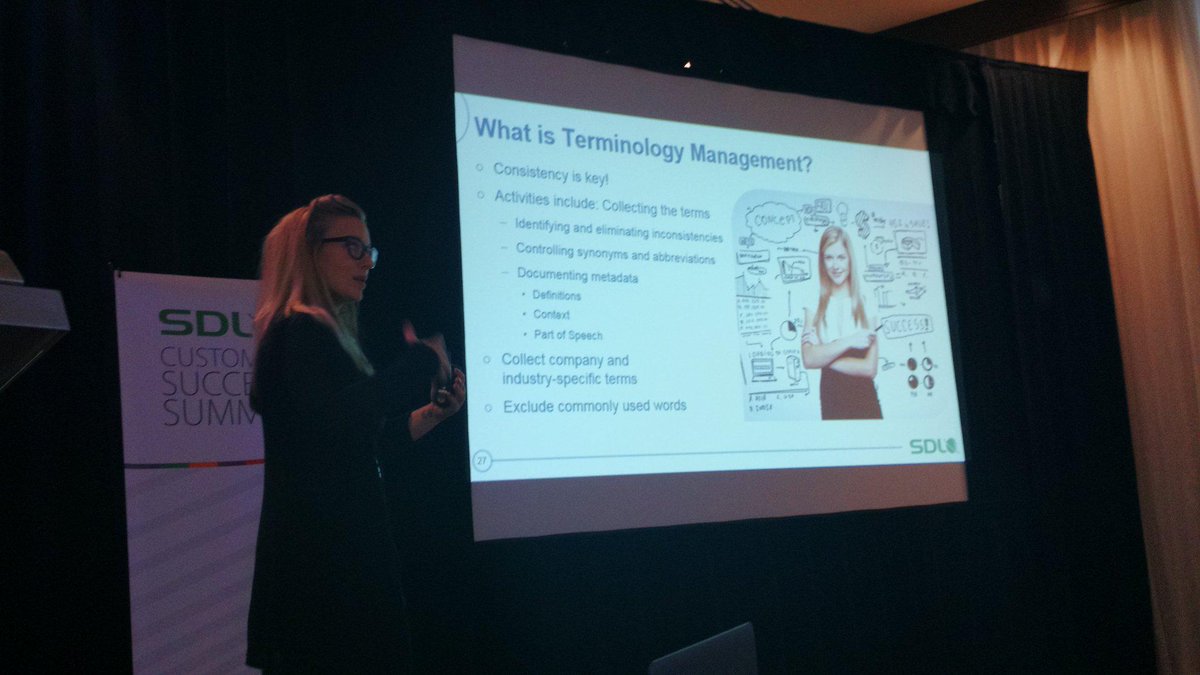 bobhebeisen's tweet image. Heather Turo: what is Terminology Management? #SDLCSS @SDLlanguage