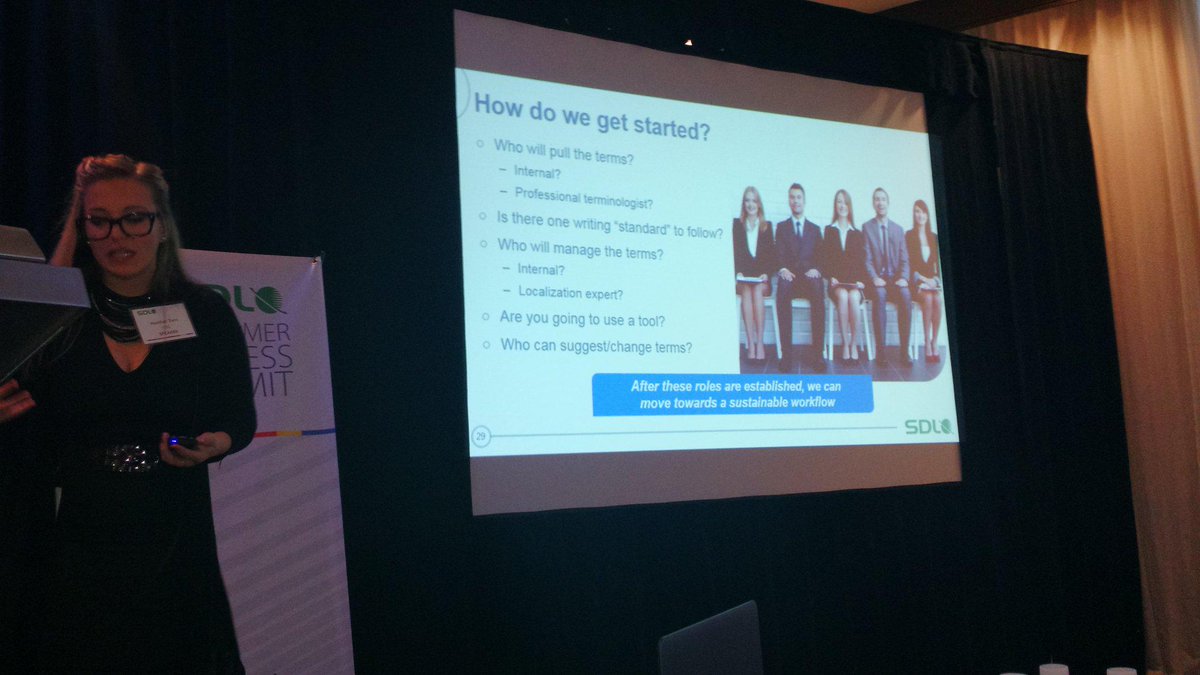 bobhebeisen's tweet image. Heather Turo: How to get started with #TerminologyManagement? Asked &amp;amp; answered #SDLCSS @SDLlanguage