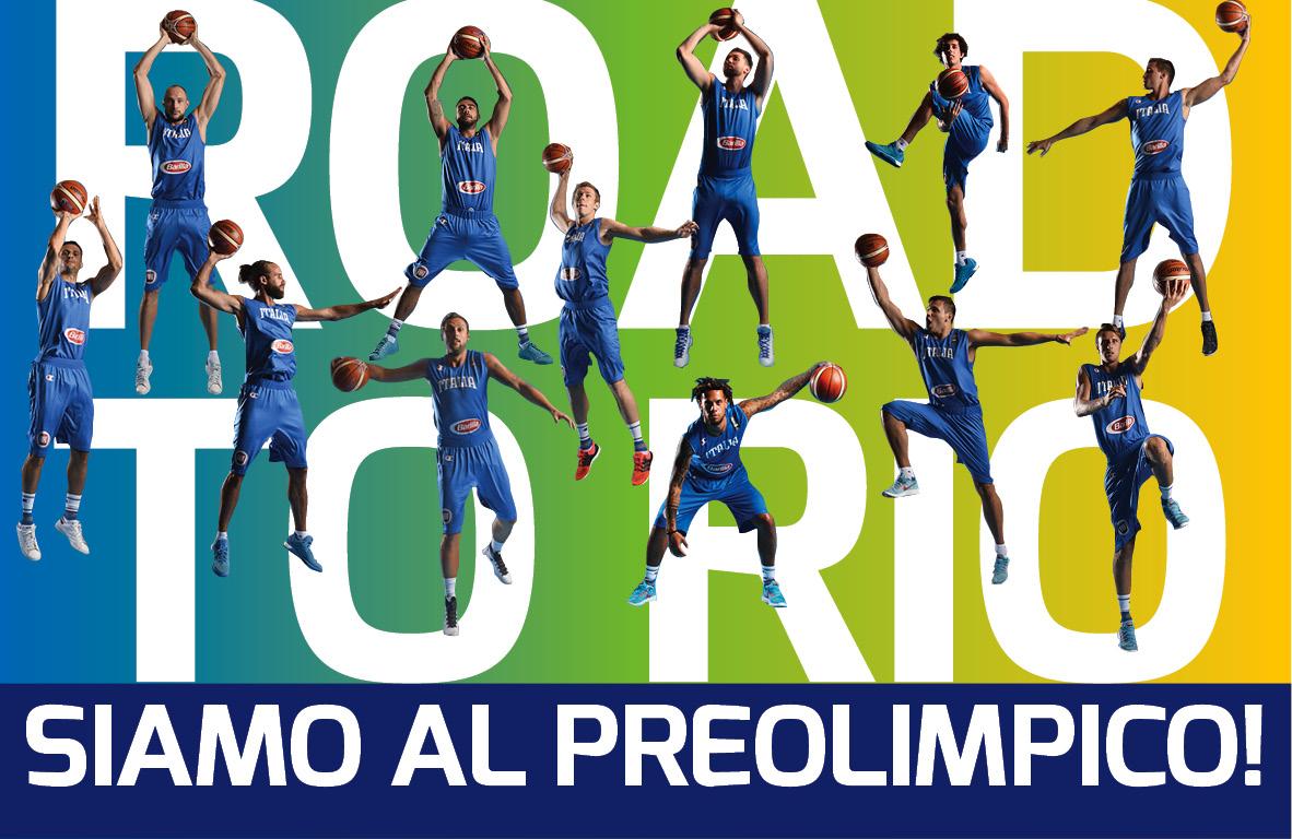 Italbasket's tweet photo. Missione compiuta! SIAMO AL PREOLIMPICO! Battuta la Rep. Ceca 85-70. Continua il nostro #roadtoRio! #Italbasket http://t.co/eyiQXCB7qC