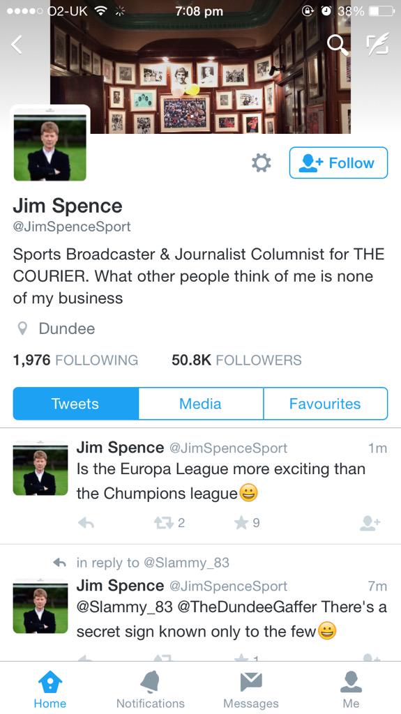 Here's a fifth from minutes ago. That must be five bios in 15 days, and fair play to him -