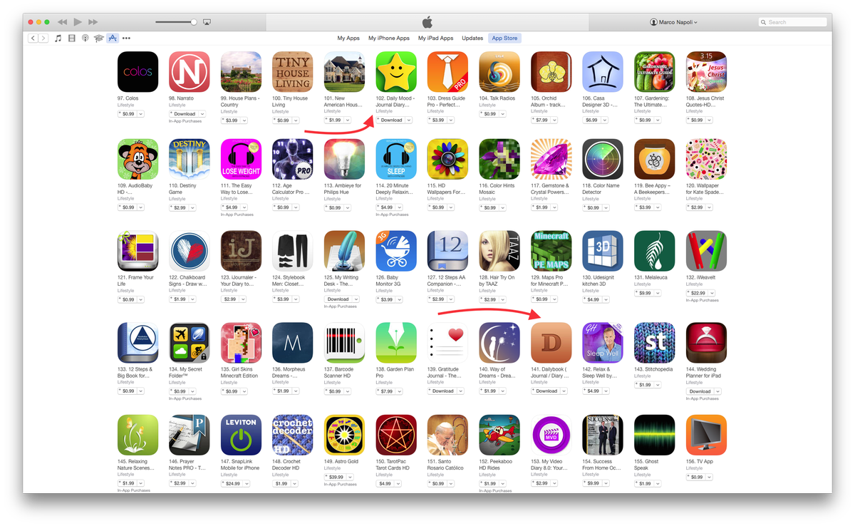 JediPixels's tweet image. Two of my apps are on the top 150.
Dialy Mood Top 102
Dailybook Top 141
buff.ly/1KqNbqI