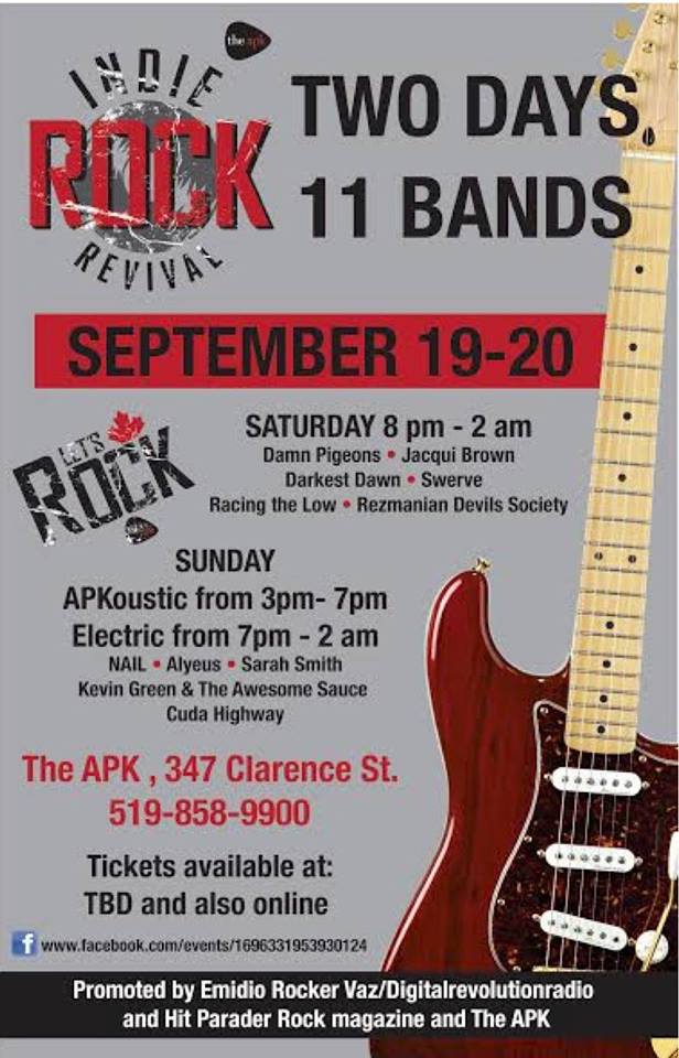 INDIE ROCK REVIVAL SHOWCASE!!
This wknd @ APK #ldnont
My band - Sunday @ 7pm
<a href="/tommygunnxxx/">TOMMY GUNN Registered Trademark.</a> @apklondon <a href="/Slipnslidding/">Emidio Vaz</a>