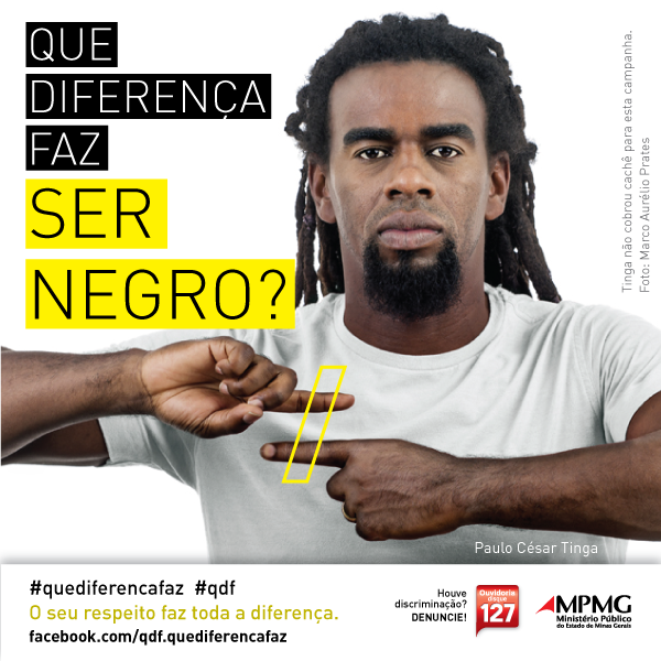 "O que os olhos de algumas pessoas veem como diferente causa tristezas profundas no coração da outra pessoa.” - Tinga