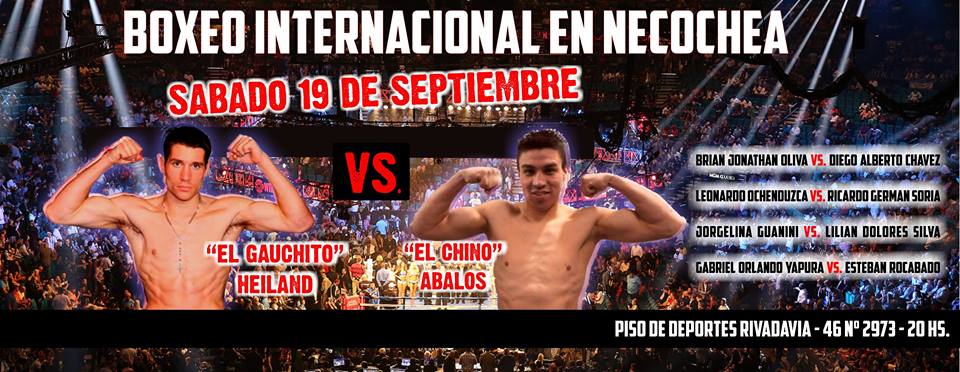 LaVozdelQuequen's tweet image. próximo sábado 19 de septiembre  Boxeo Internacional @Ppserra1 facebook.com/lavozdelquequen
