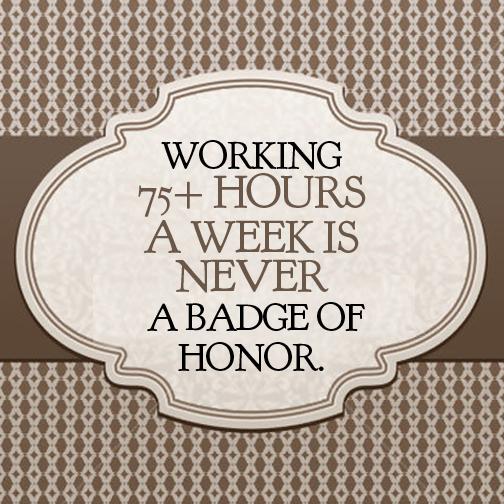 KWalshPhillips's tweet photo. You should be worker smarter instead of harder. http://t.co/Xdtjxvub7G