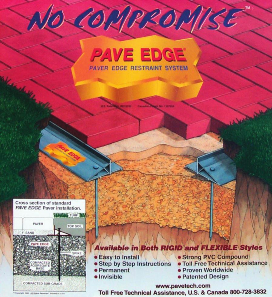 Probst_Inc's tweet image. No Compromises! #PaveEdge - THE Paver Edge Restraint System. #PaveTech