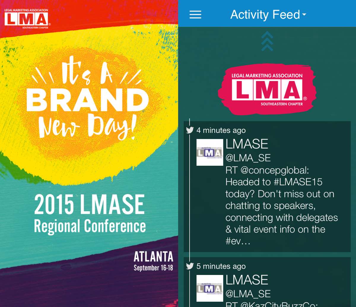 concepglobal's tweet photo. Day 1 of #LMASE15 underway! Download the @LMA_SE app for iOS http://t.co/WmaI0WSOH5 Android http://t.co/5F7PvXWeM1 http://t.co/0xiCuluFT0