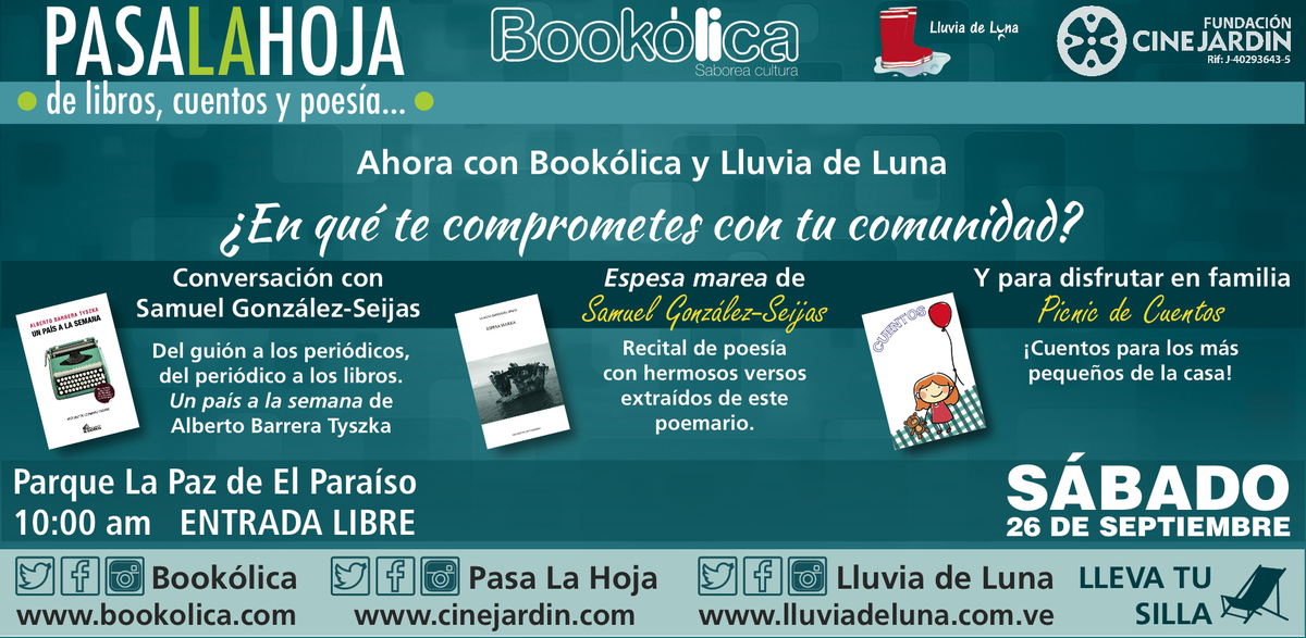 Este #Sábado26 #PasaLaHojaDeCuentos #PicnicDeCuentos <a href="/PequeKids/">PequeKids</a> #EntradaLibre cinejardin.com/?p=5205
