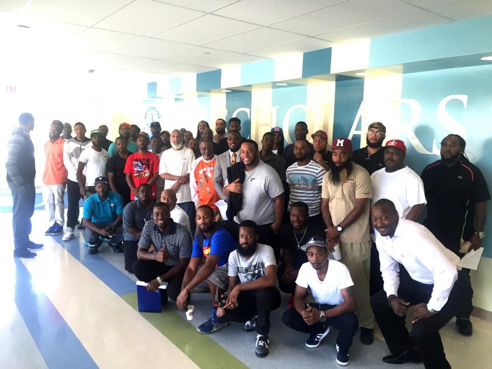 johnthecomedian's tweet image. MY KIDS SCHOOL ASK US FATHER&apos;S TO SHOW UP TODAY, SO WE SHOWED UP IN FULL FORCE! #PROUDFATHERS