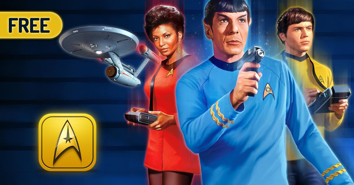 StarTrekWOG's tweet photo. Presenting, in collaboration with @CBS, Star Trek – Wrath of Gems! Available TODAY worldwide on Android and iOS! http://t.co/FxslAsWXBv