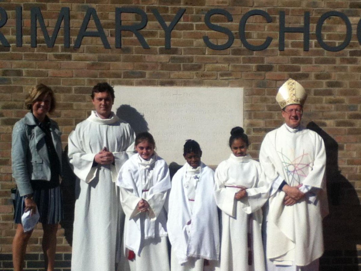 Visit by Bishop John - It was wonderful to welcome the bishop and for him to celebrate Mass - bit.ly/1ijm2uW