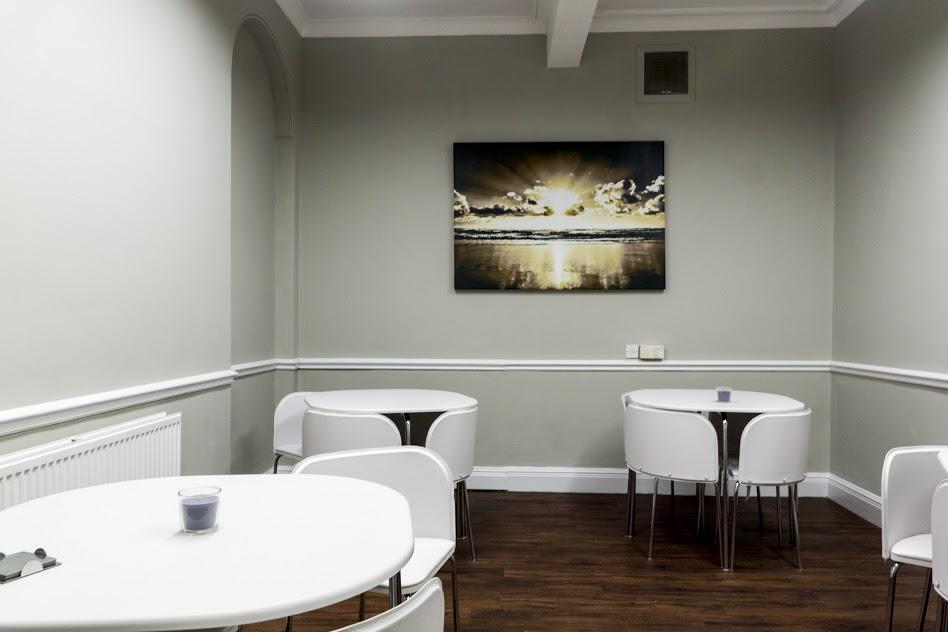 Since when did your staff dining room look this good? All part of the package with a desk at Trinity Offices.