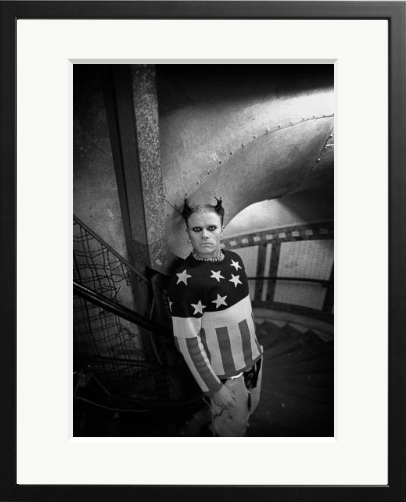 Happy Birthday Keith Flint, photographed in the London Underground in 1996, by Derek Ridgers.  