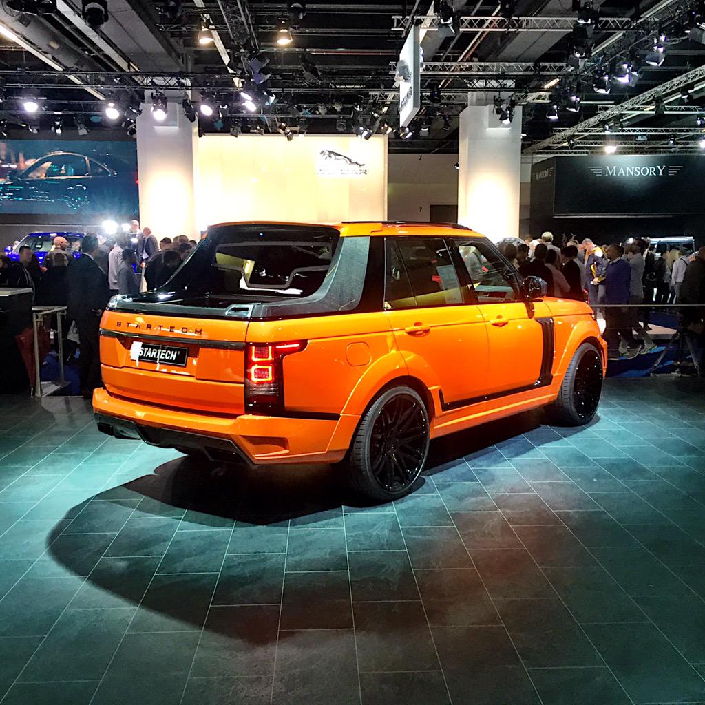 startechuk's tweet photo. Startech put on a great display of product at the IAA in Frankfurt for 2015, starting with our Range Rover Pick Up. http://t.co/oL4dUInLle