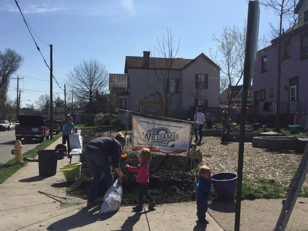 MisterLunchlady's tweet photo. Williams Elementary School &amp; Community Garden!
Before pics and after. http://t.co/U2FhJdpfwg